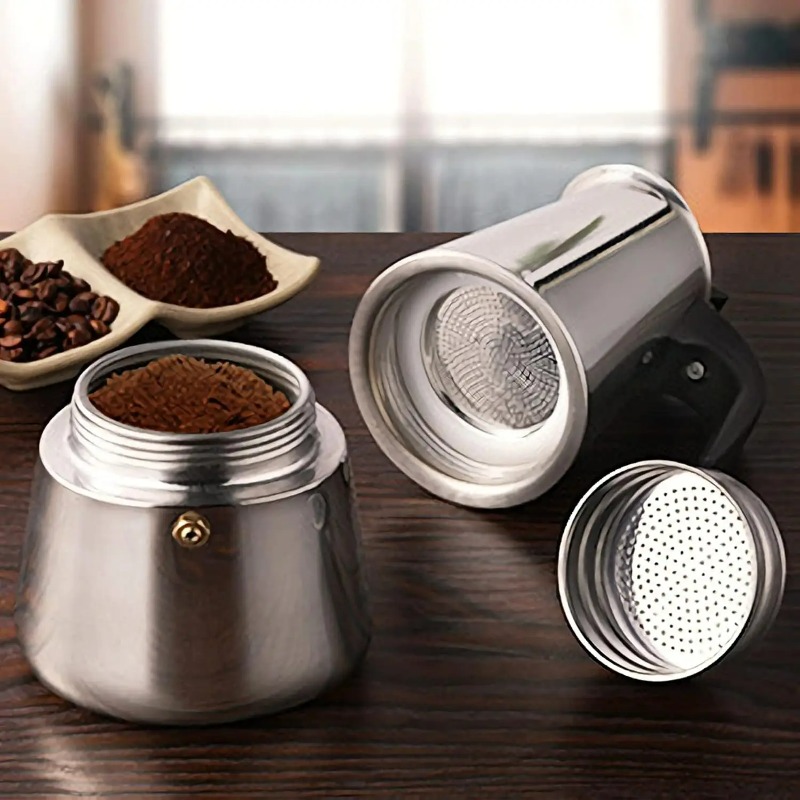6-Tassen-Mokkakanne aus Edelst – Moka Pot Stove Bewertung und Preis