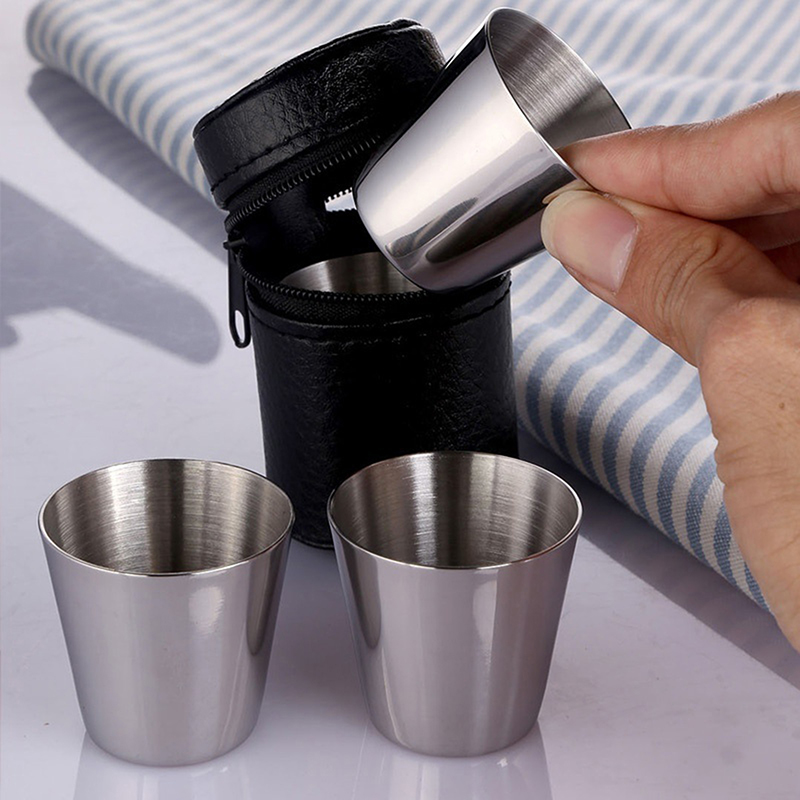 4/6Pcs Edelstahl Tassen Mini S – Coffee Tea And Sugar Set Bewertung und Preis