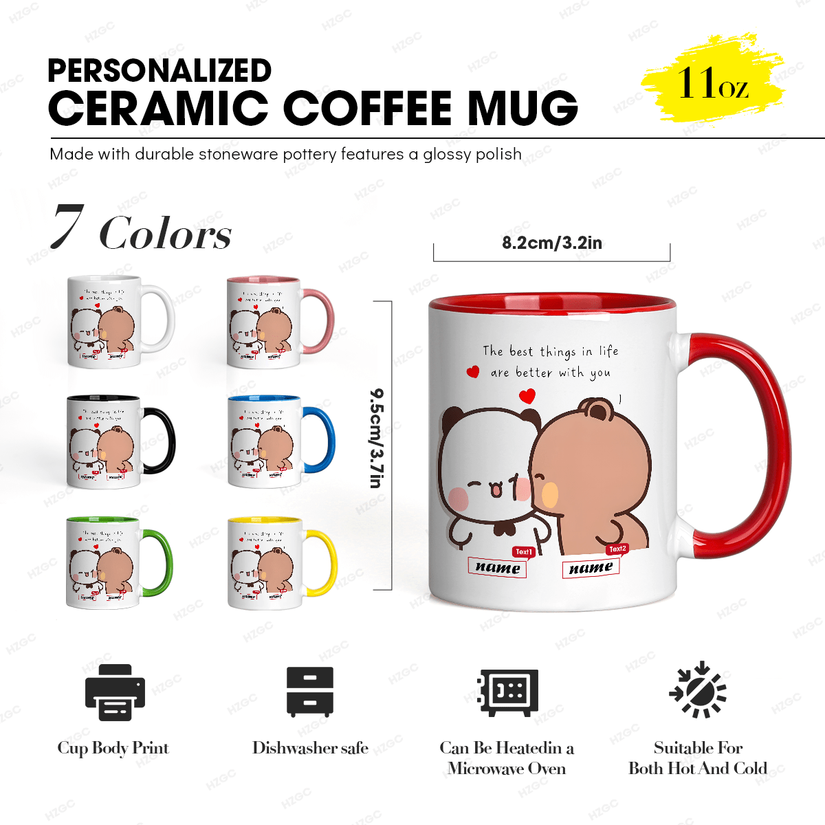 1 11-Unzen-Kaffeetasse aus Ker – Coffee Tea Name Bewertung und Preis