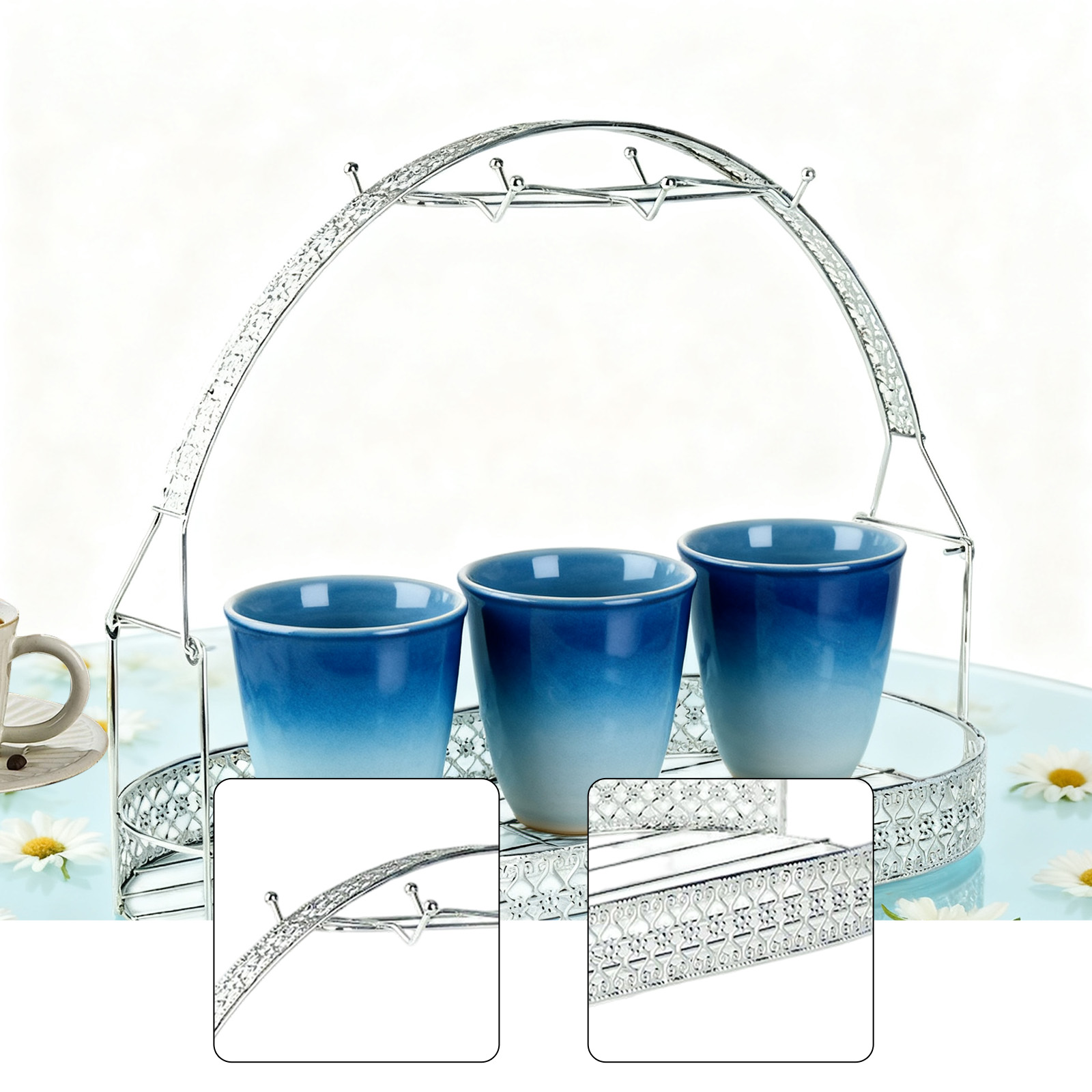 Kreatives Tassenregal, Kaffeet – Coffee Tea And Sugar Set Bewertung und Preis